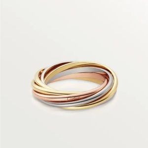✅ Cartier ⭐️ MAKE OFFER❣️ Authentic Trinity Ring in white / gold / yellow gold